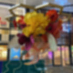 Liverpool Street giant flowers