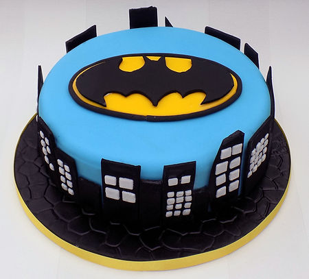 Batman birthday cake