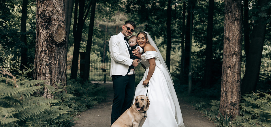 Lucy & Jed sharing a moment as a family