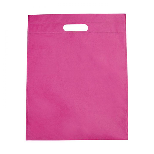 Bolsa cimboa ecológica de materil reutilizable sin asa tipo boutique rosa