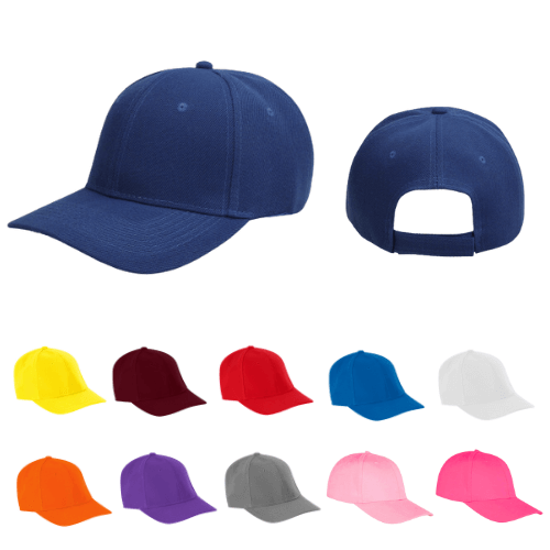 Gorra de acrílico con logo economicas promocionales