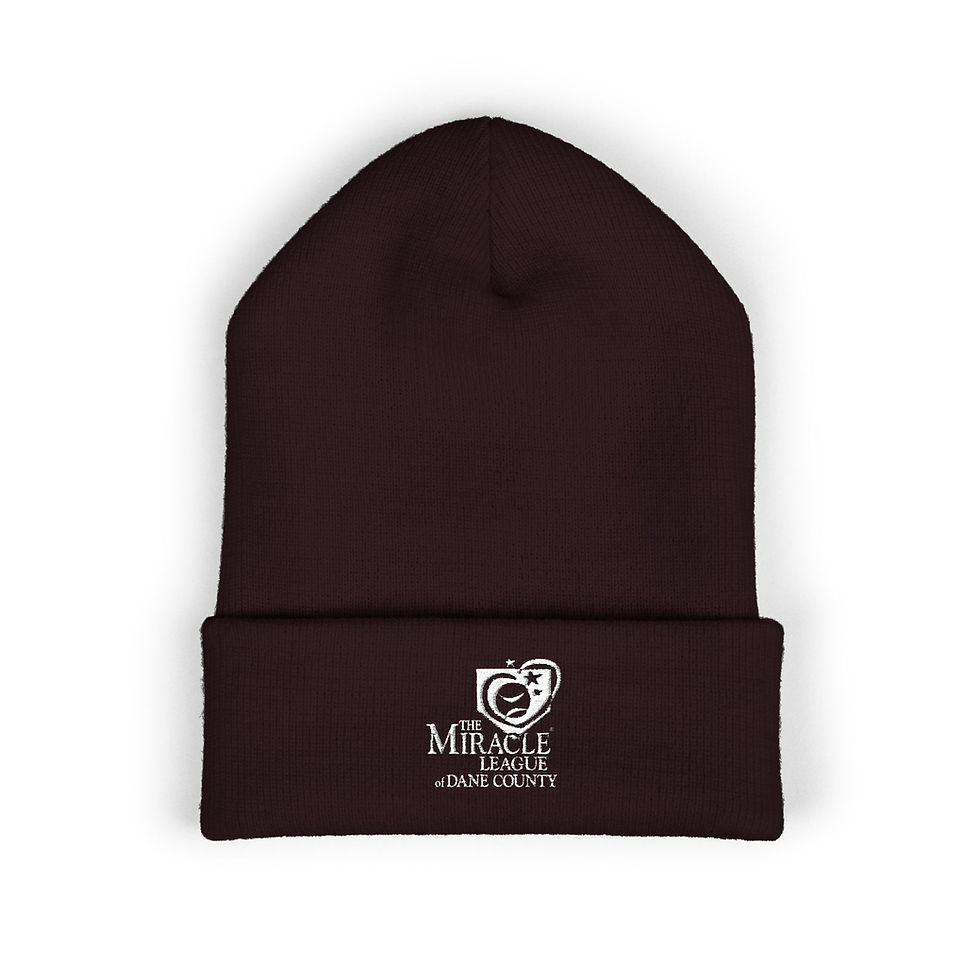 Thumbnail: MLDC Embroidered Classic Cuffed Beanie