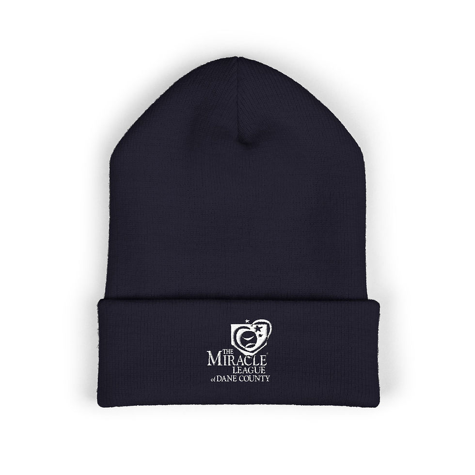Thumbnail: MLDC Embroidered Classic Cuffed Beanie