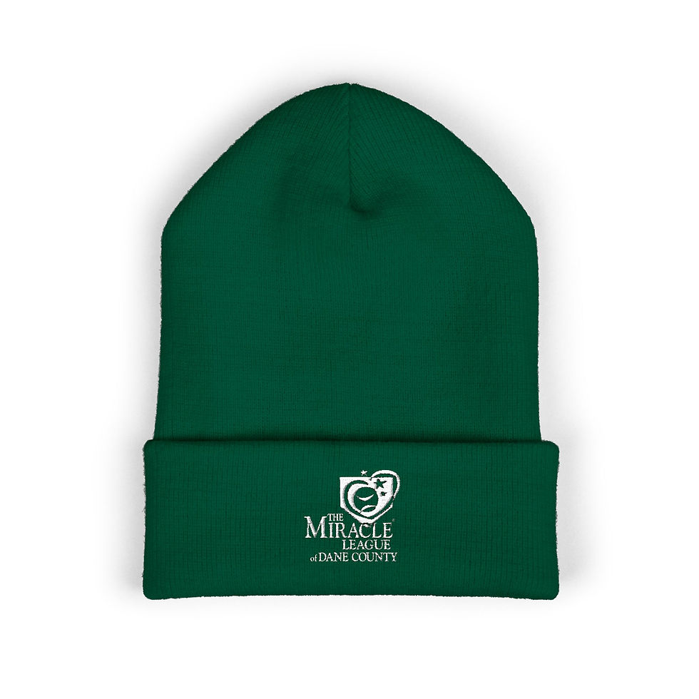 Thumbnail: MLDC Embroidered Classic Cuffed Beanie