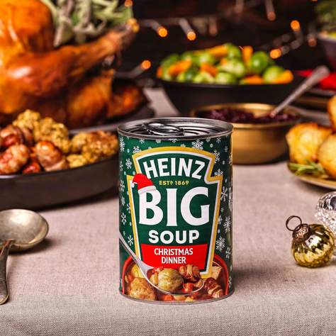Heinz „Christmas Dinner in der Dose” – innerhalb von Stunden ausverkauft.