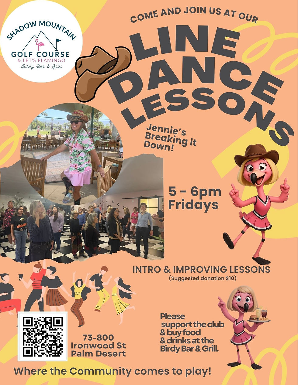 💃 Line Dance Lessons at Shadow Mountain!