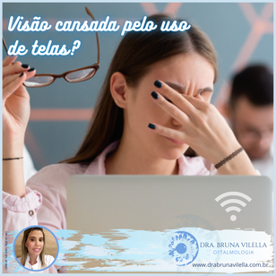 Uso de telas e a visão
