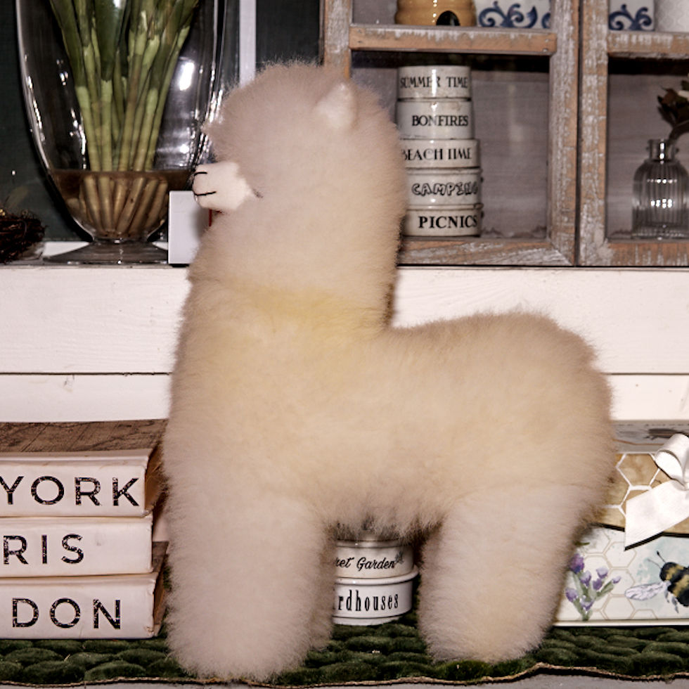 Thumbnail: 15'' Huacaya Alpaca Toy