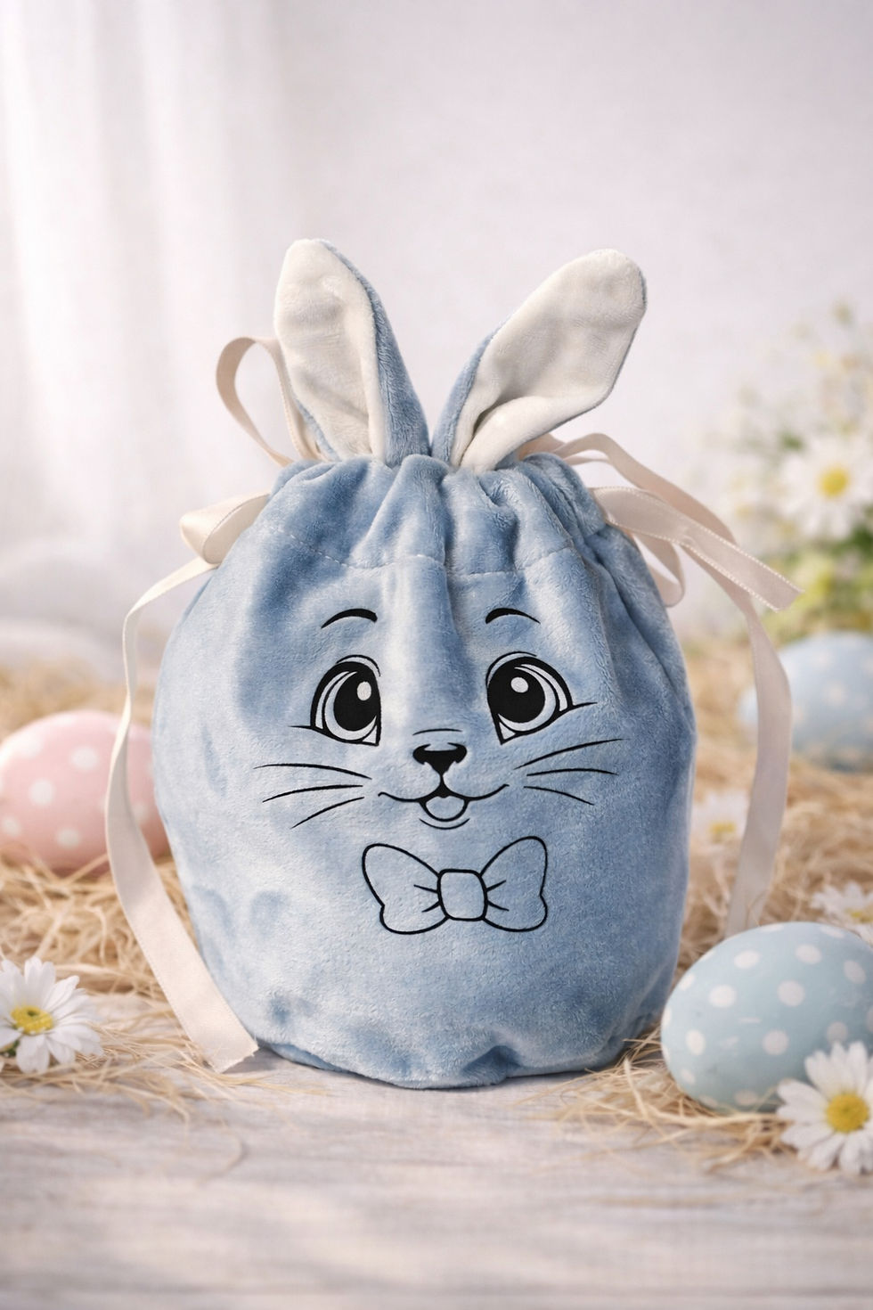 Miniaturbild: Personalisierter Osterbeutel mit Hasenmotiv