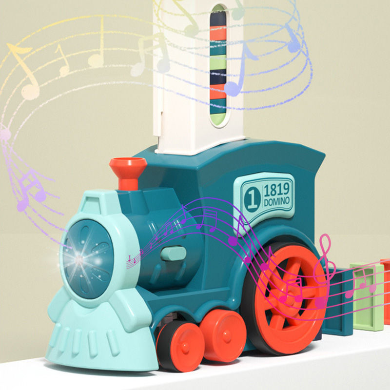 Thumbnail: Further view 2 of automatic domino train set