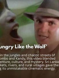 Be Hungry Like A Wolf for tourism, Sri Lanka.