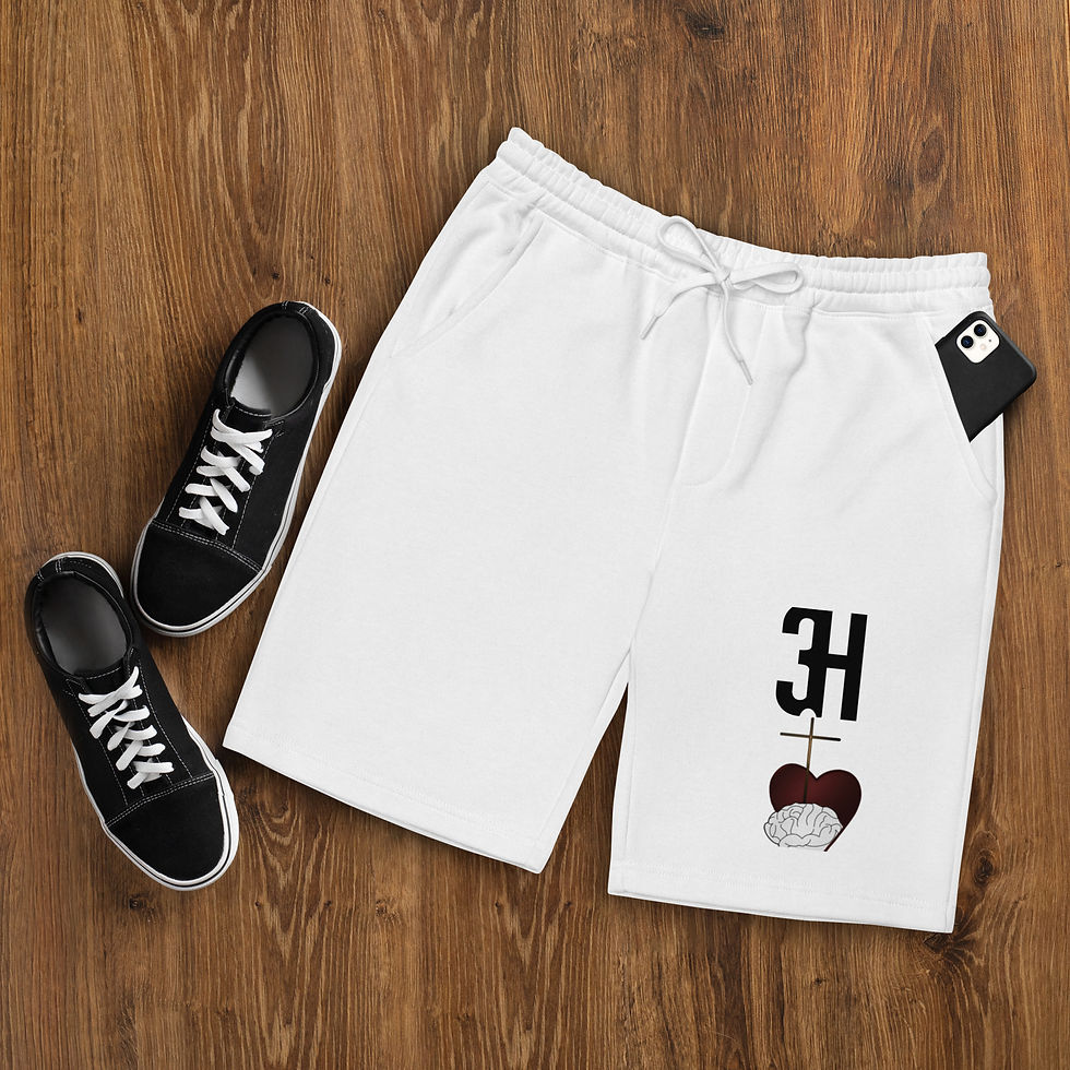 Thumbnail: Men's fleece shorts 3H 501c3 Logo