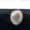 Thumbnail: White Druzy Gem Ring