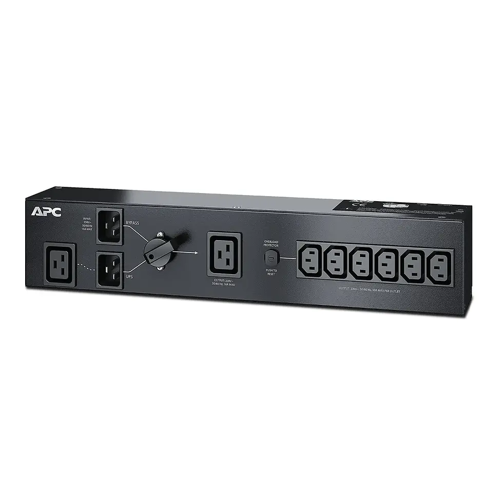 Maintenance bypass module for single-phase rack-mounted UPS