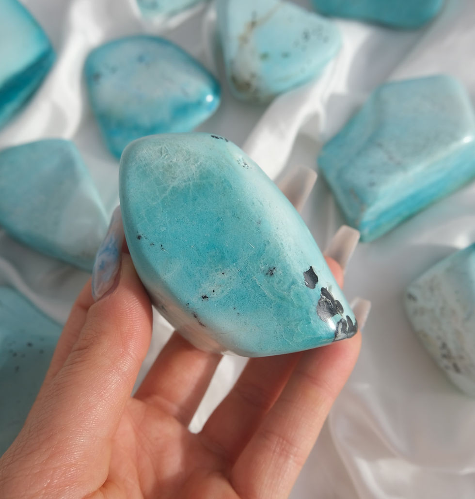Thumbnail: RARE Chrysocolla free form 25b