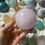 Thumbnail: Pink calcite sphere