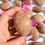 Thumbnail: Peach moonstone palm stones