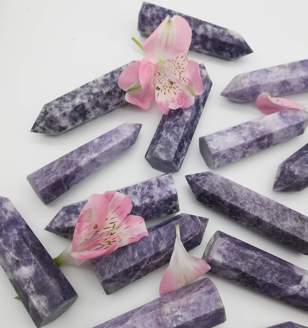 Thumbnail: Lepidolite point