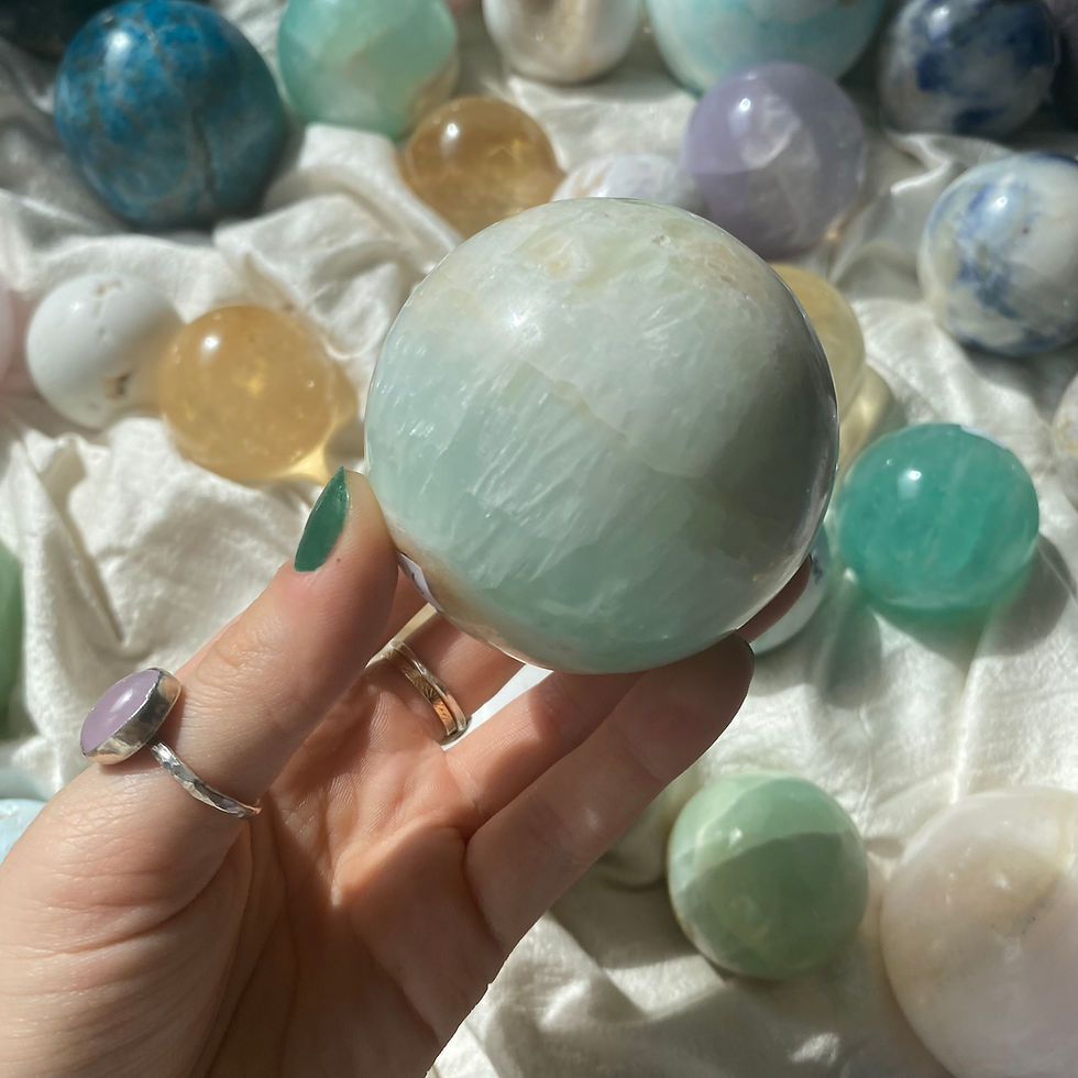 Thumbnail: Caribbean calcite sphere