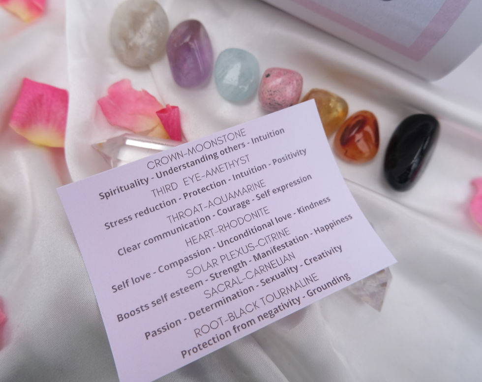 Thumbnail: Chakra crystal kit