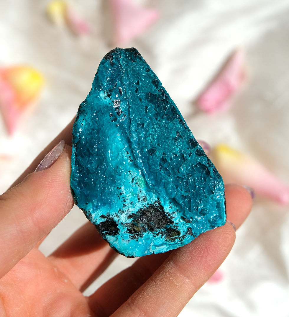 Thumbnail: Chrysocolla specimens - Choose yours