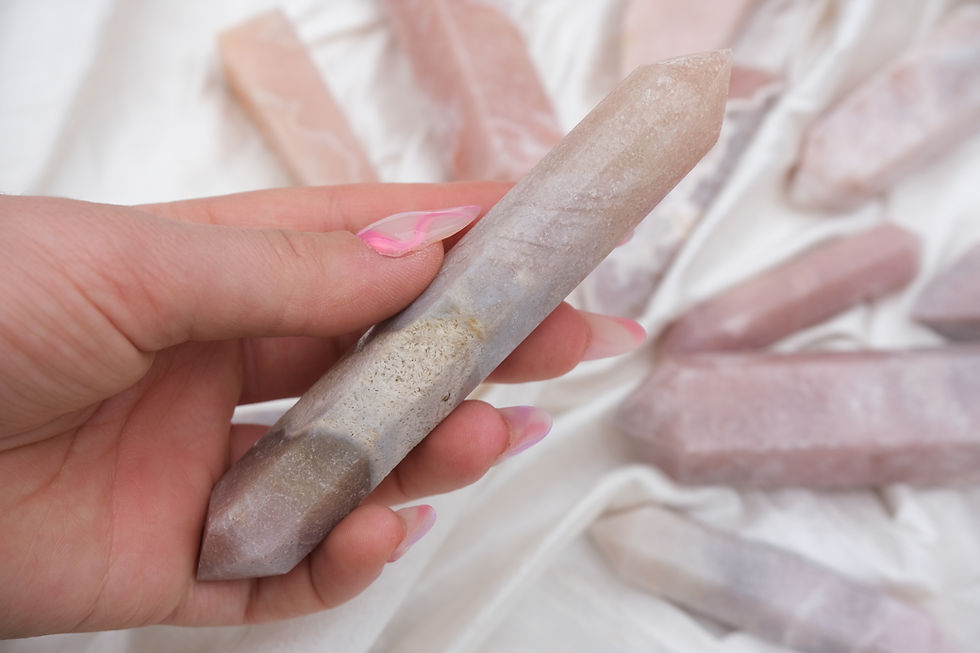 Thumbnail: Pink amethyst DT point1