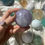 Thumbnail: Yittrium lavender fluorite sphere 44b