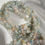 Thumbnail: Natural morganite chip bead strands 16"