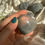 Thumbnail: Orange and purplelabradorite heart 22a