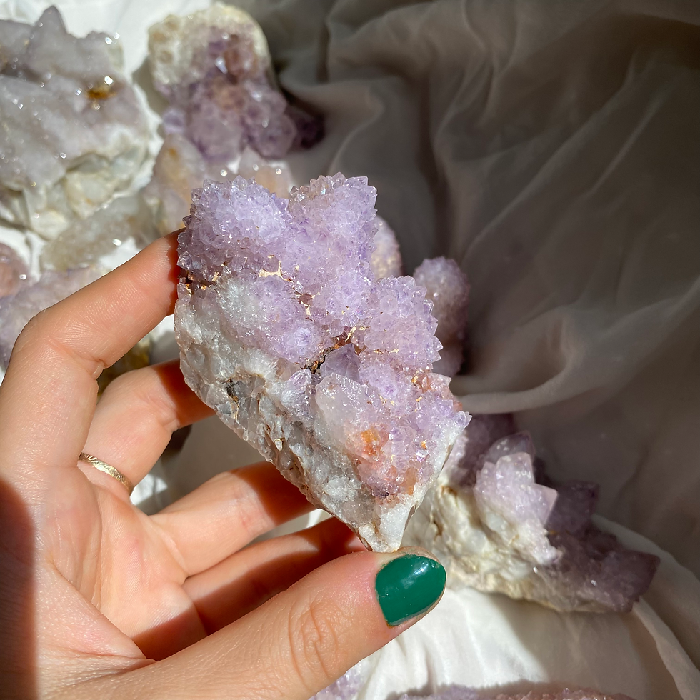 Spirit amethyst cluster 48b