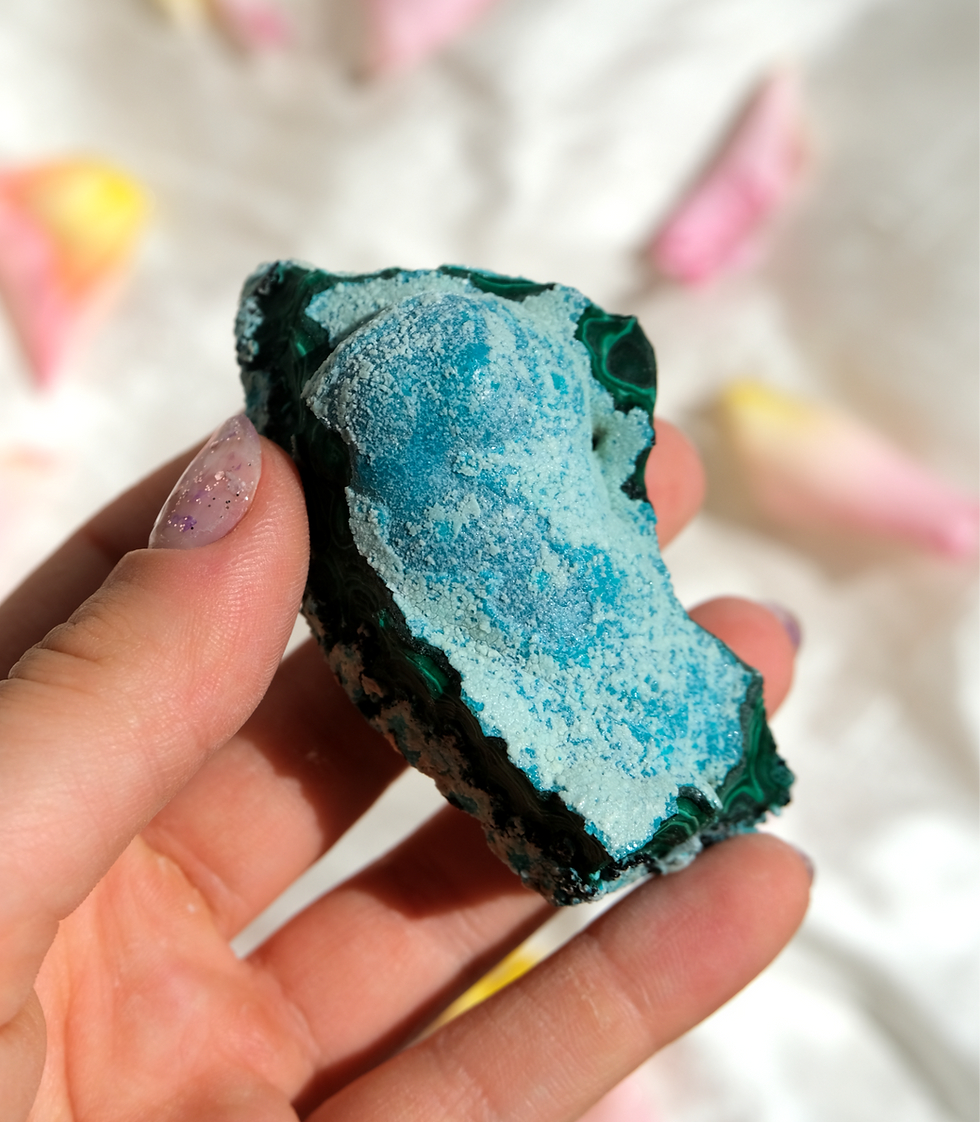 Thumbnail: Chrysocolla specimens - Choose yours