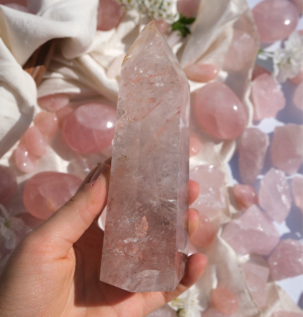 Thumbnail: Fire quartz point 1