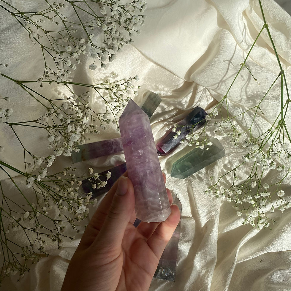 Thumbnail: Fluorite point 18a