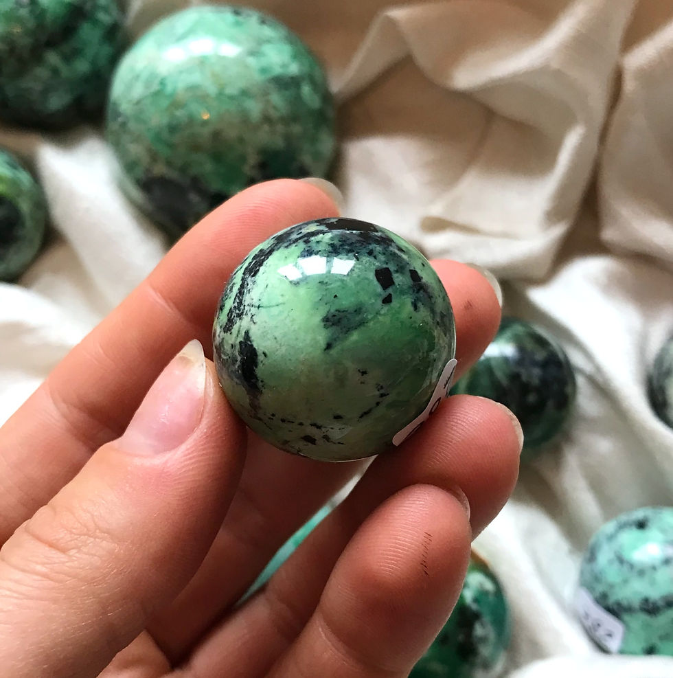 Thumbnail: RARE Variscite sphere 20e