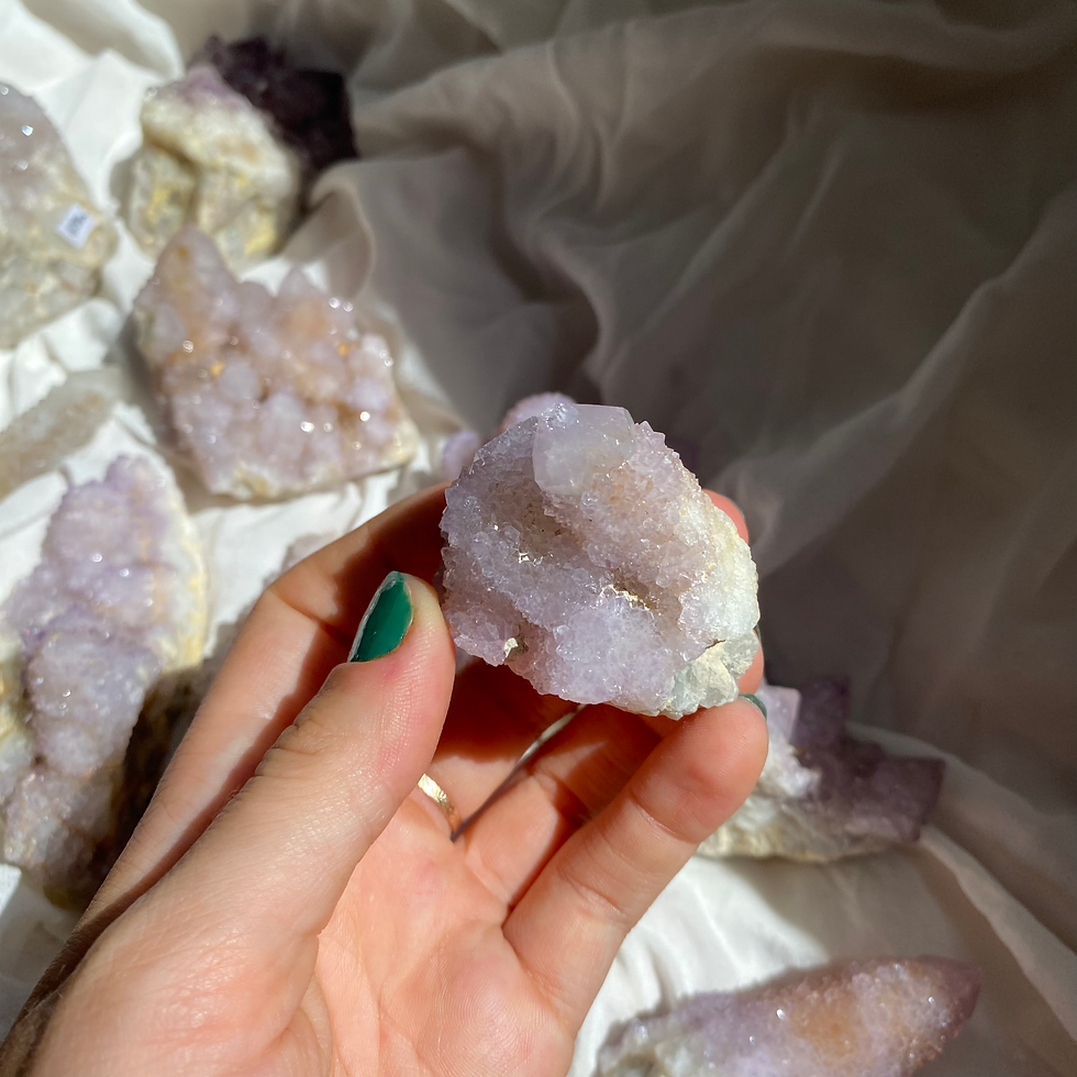 Thumbnail: Spirit amethyst cluster 16b