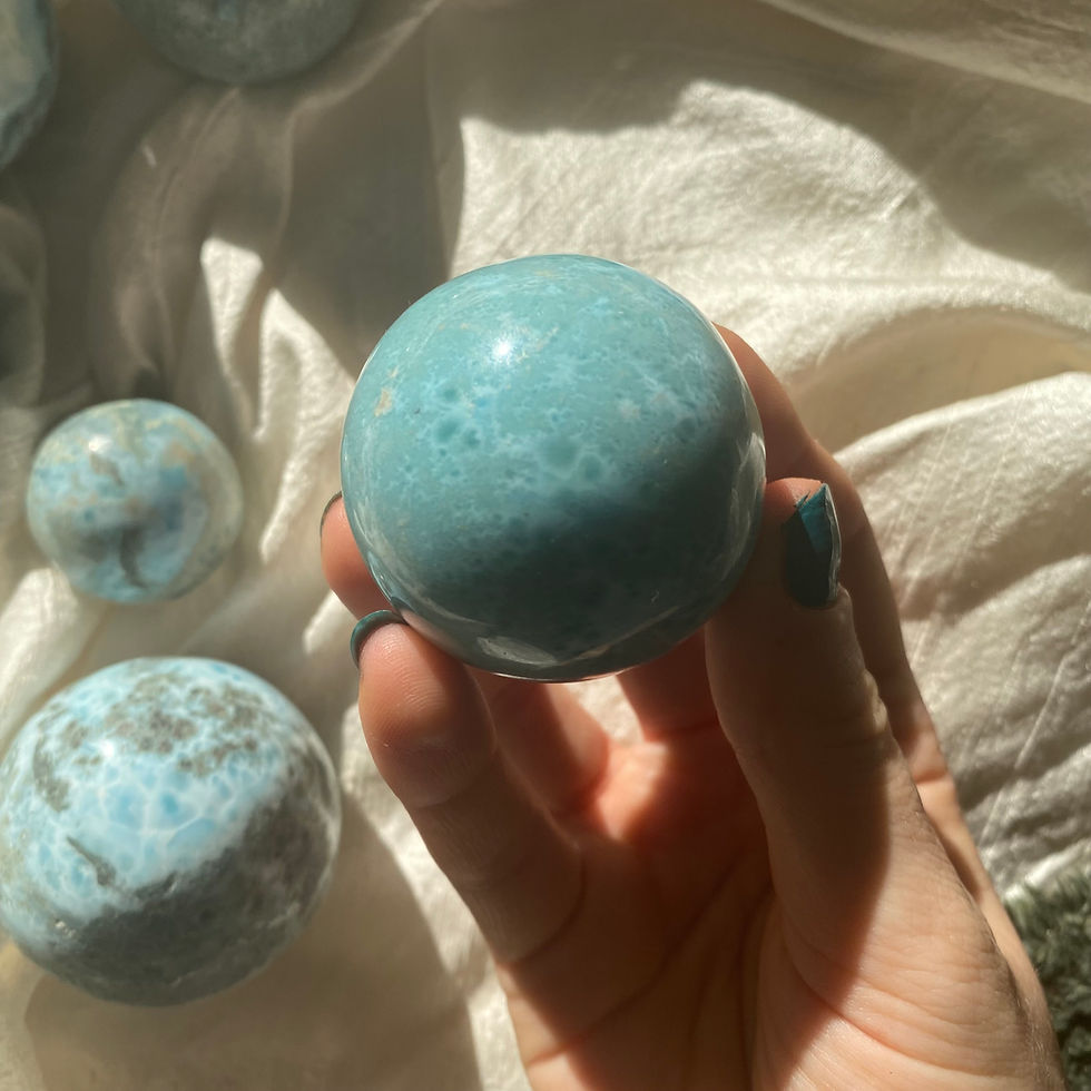 Thumbnail: Larimar sphere c
