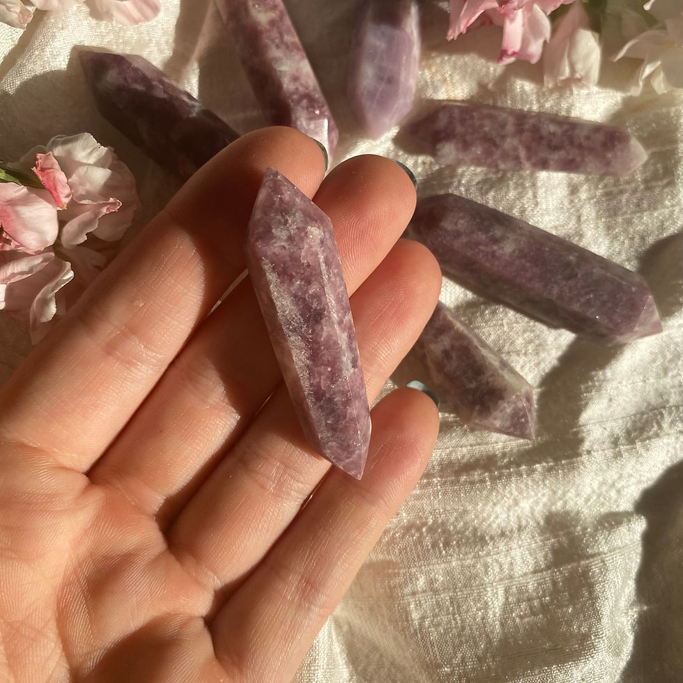 Mini Lepidolite DT points