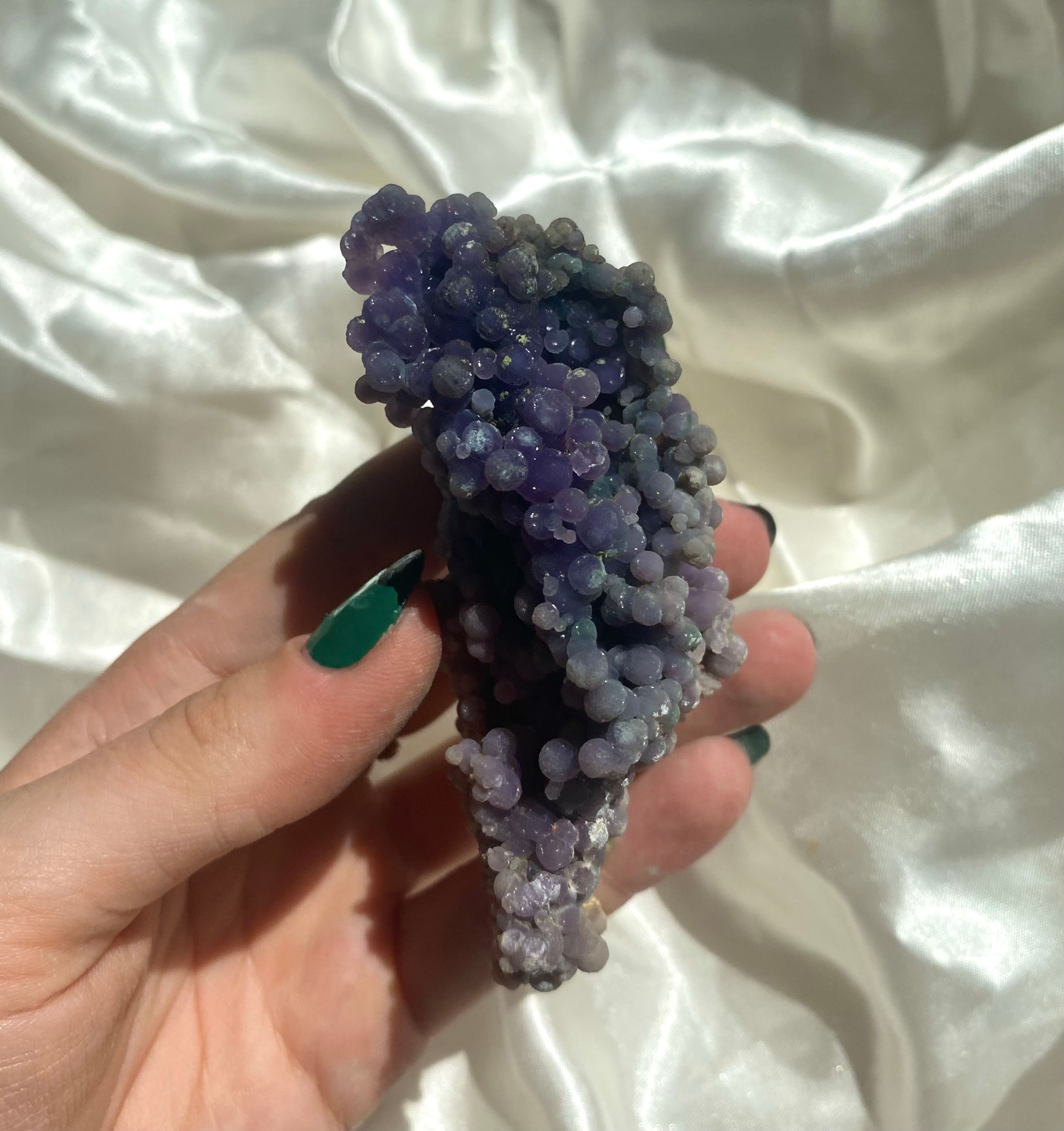 Grape agate cluster 9
