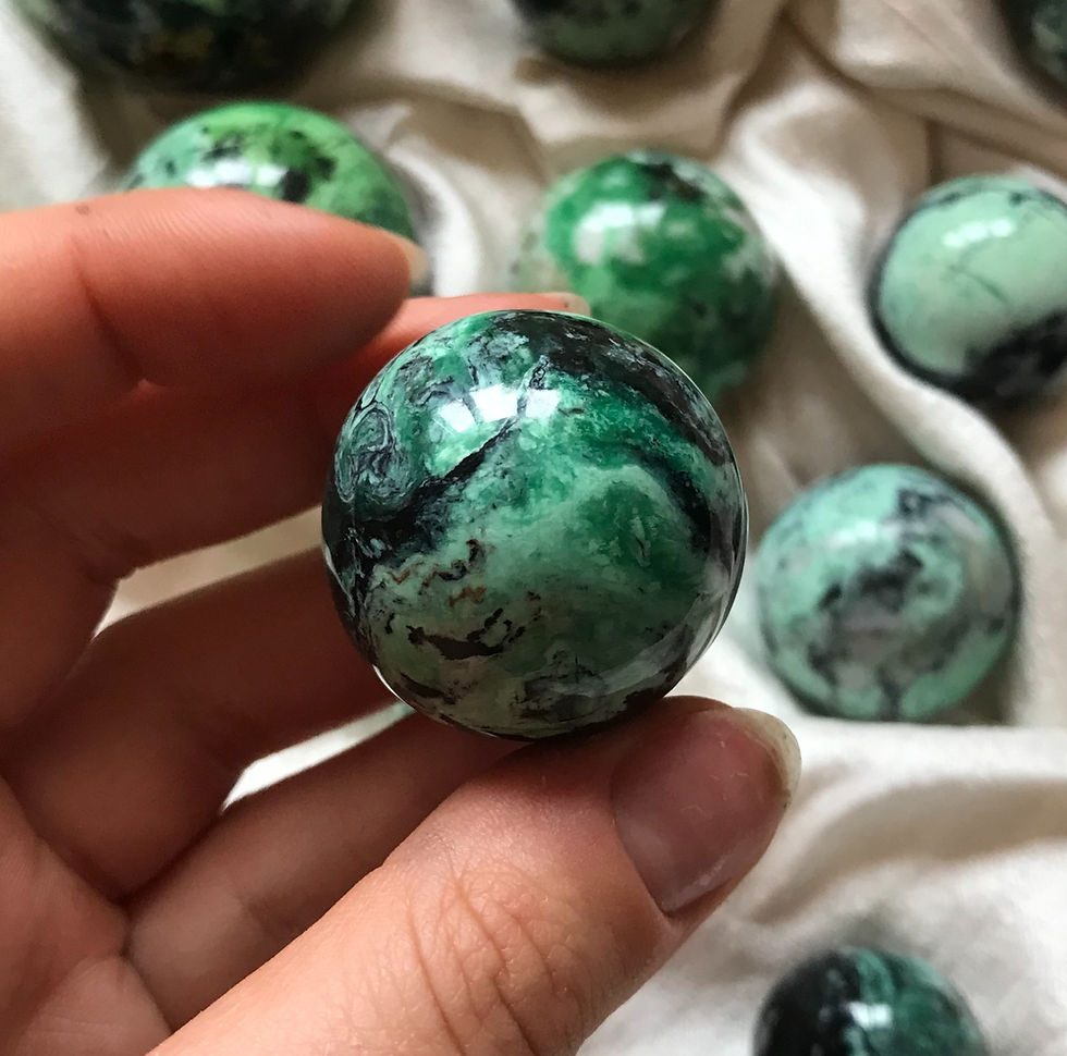 Thumbnail: Variscite sphere 34a