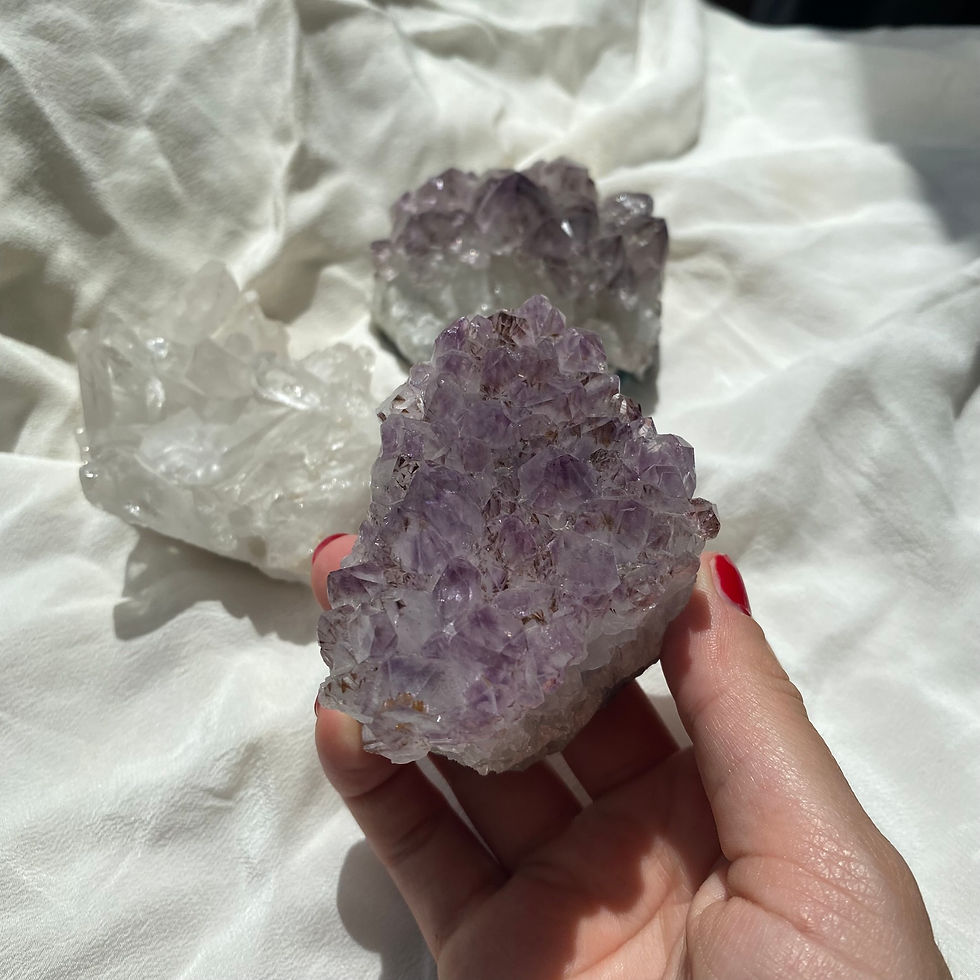 Thumbnail: Amethyst incense holder
