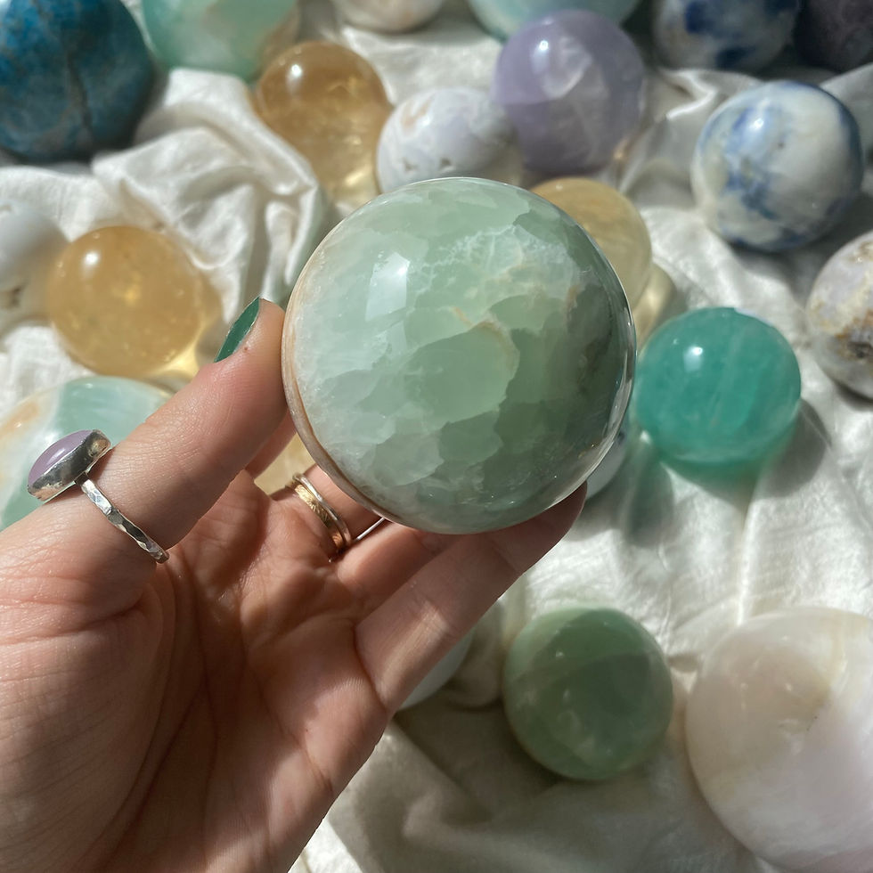 Thumbnail: Caribbean calcite sphere