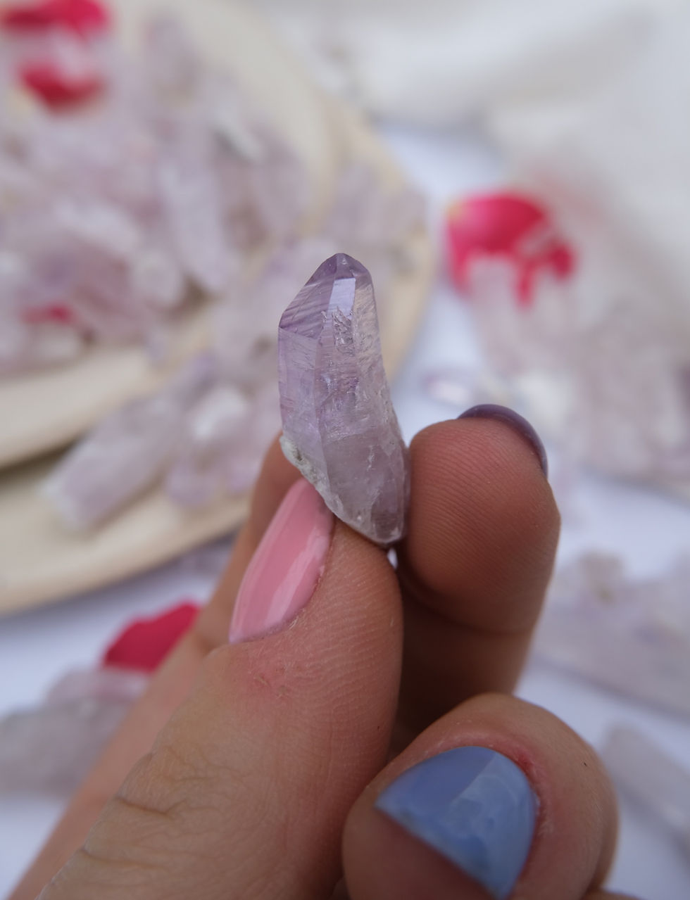 Thumbnail: RARE vera cruz rough amethyst points