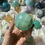 Thumbnail: Pistachio calcite sphere 56a