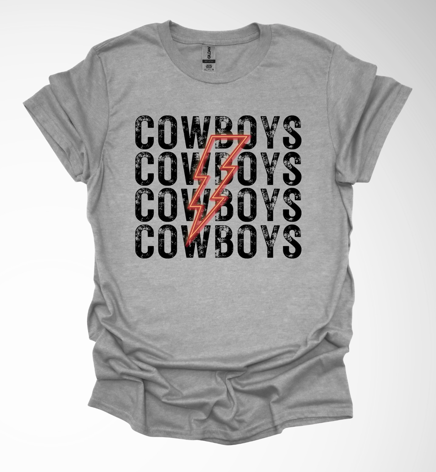 Cowboys Lightning Bolt