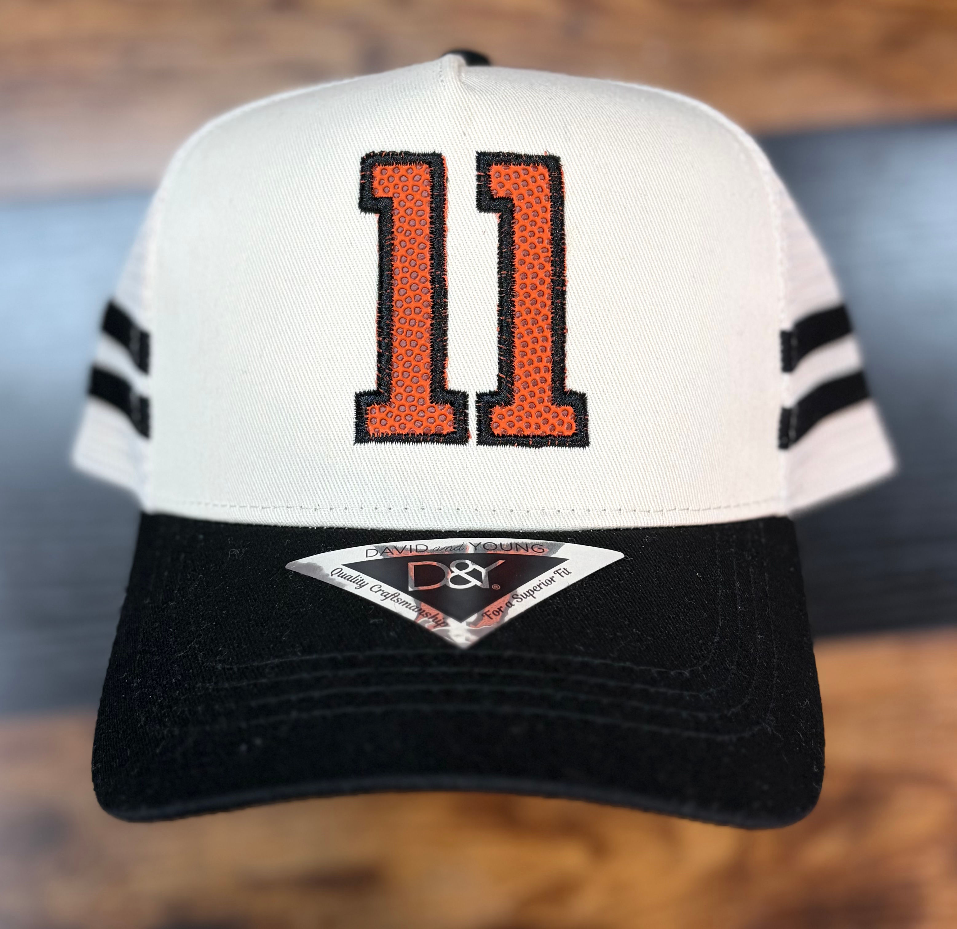 Basketball Number Fan Hat