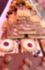 Millionaire shortbreads and cherry bakewell bakes