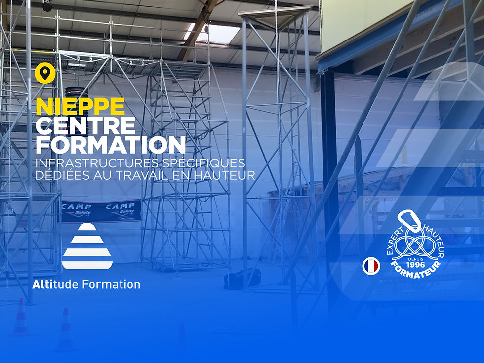 Altitude Formation est fière d’annoncer la certification de notre plateforme INRS de NIEPPE !