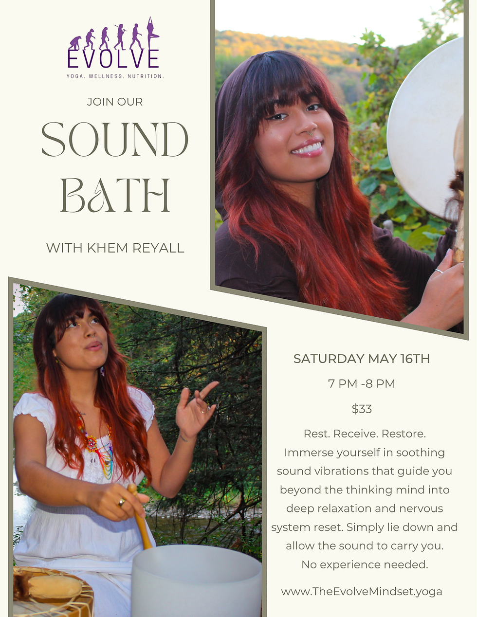Sound Bath with Khem Reyall