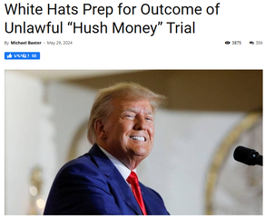 違法な "口止め料 "裁判の結果に備えるホワイトハットたち  