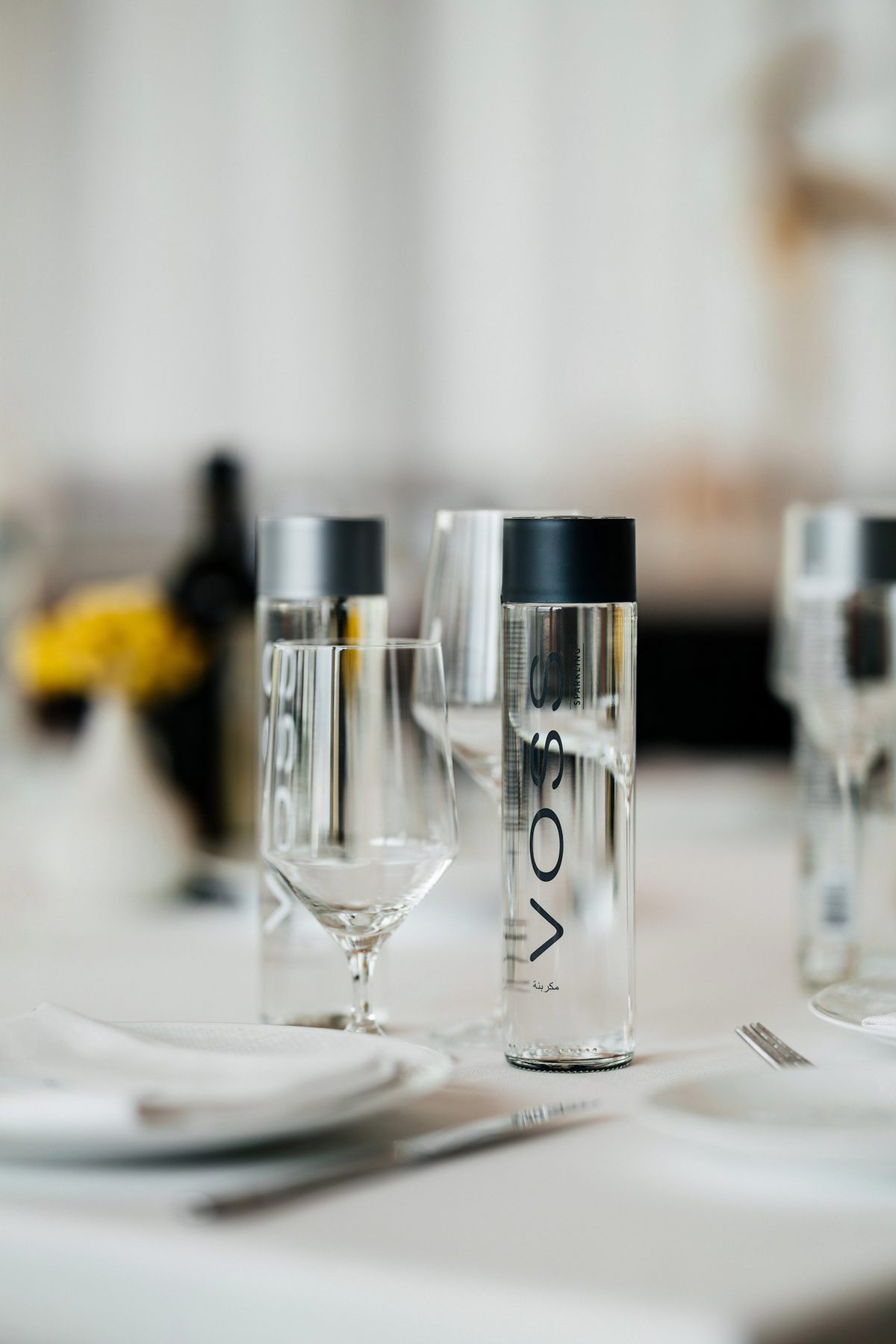Mr K Nations at the VOSS Water business lunch in Dubai — selected frame 17